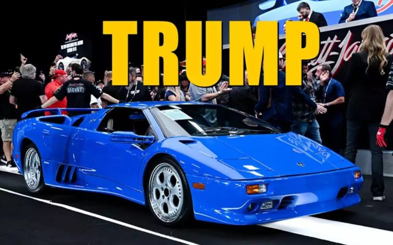 Lamborghini Трампа продали на аукціоні за $1,1 мільйона