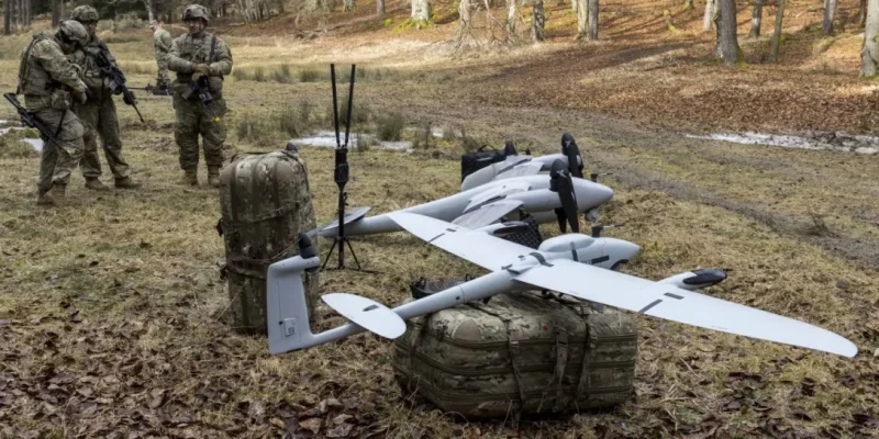 Україна отримала дрон Vector AI з акустичною системою виявлення артилерії