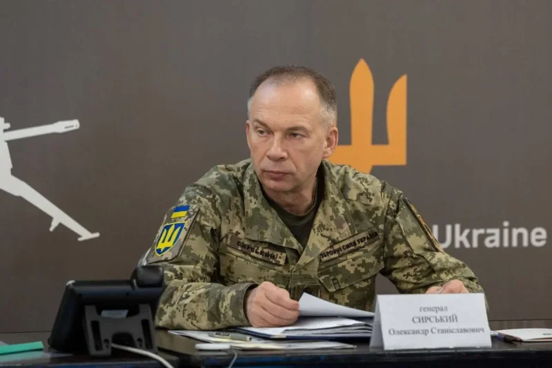 Сирський про Покровськ і Мирноград: триває складний етап оборони